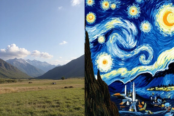 Művészi stílusok alkalmazása illusztráció